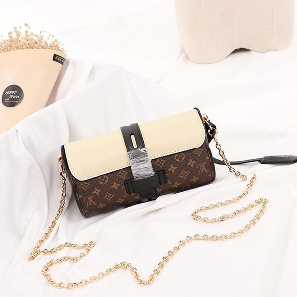 

new arrival womens bag vintage simple style lady chain leather shoulder bag small flap crossbody luxury designer womens shoulder bags sale