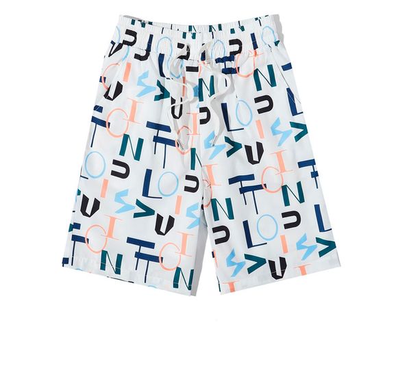 

men's pants stylist shorts fashion men's five minutes sport pants classical letter printed casual style short pant 2 colors size s, Black