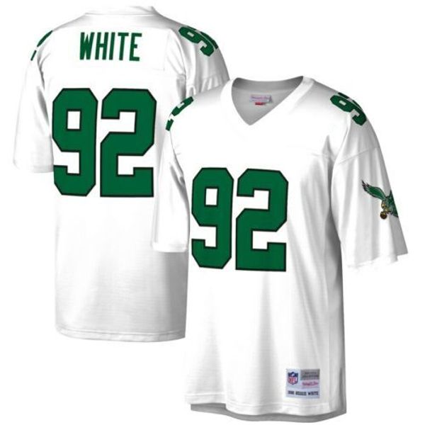 

reggie white #92 mitchell & ness 1990 retired legacy jersey, Gray