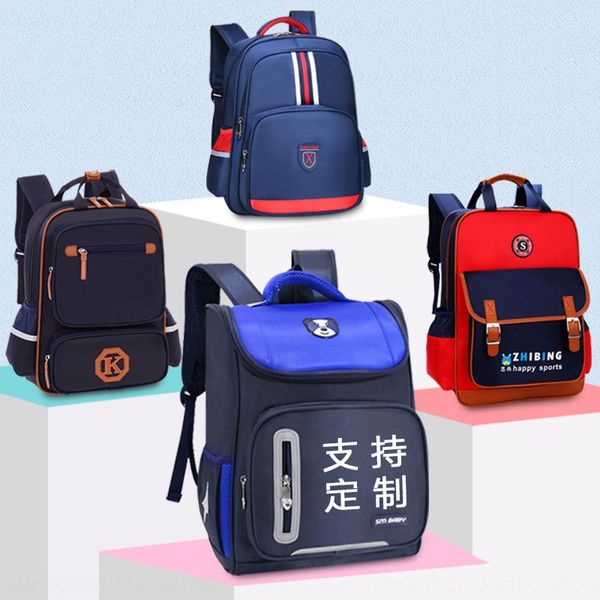 

pupil space bag 1-3-6 grade luminous burden relief ridge for boys and luminous backpack backpack girls