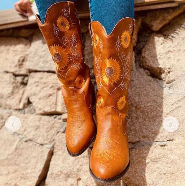 

2020 brand women winter shoes genuine leather women winter boots warmful mid calf boots zipper motorcycle boot, Black