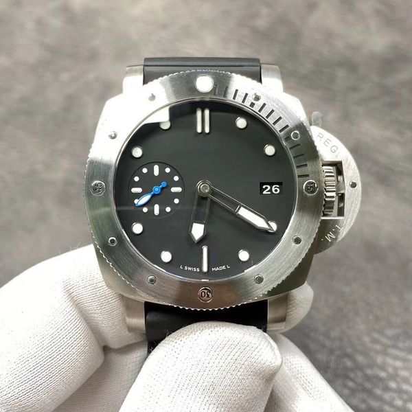 

new zf factory small diameter 42 x16mm the blue little second hand girls can wear them too sapphire mirror luminous dial and hands, Slivery;brown