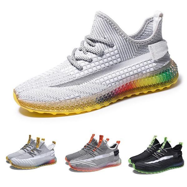 

2020 rainbow explosion 4d printed flying running shoes for mens women des chaussures athletic trainers sports sneakers zapatos shoe