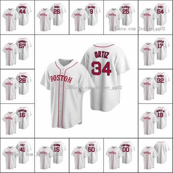 

boston red sox #34 david ortiz 50 mookie betts 16 andrew benintendi men women youth custom white replica alternate jersey, Black