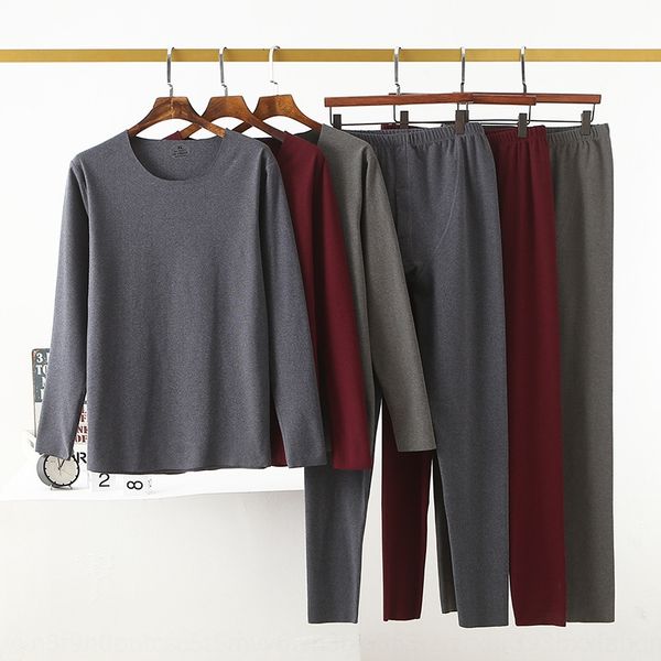 

uoqg8 20 german velvet self-heating traceless autumn autumn pants round neck casual cut thermal underwear warm home clothes home cloth, Black;white