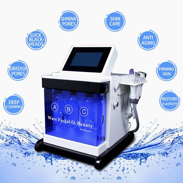 

5 in 1 cold hammer dermabrasion skin peeling anti ageing microdermabrasion machine care anti age facial cleaningl machine