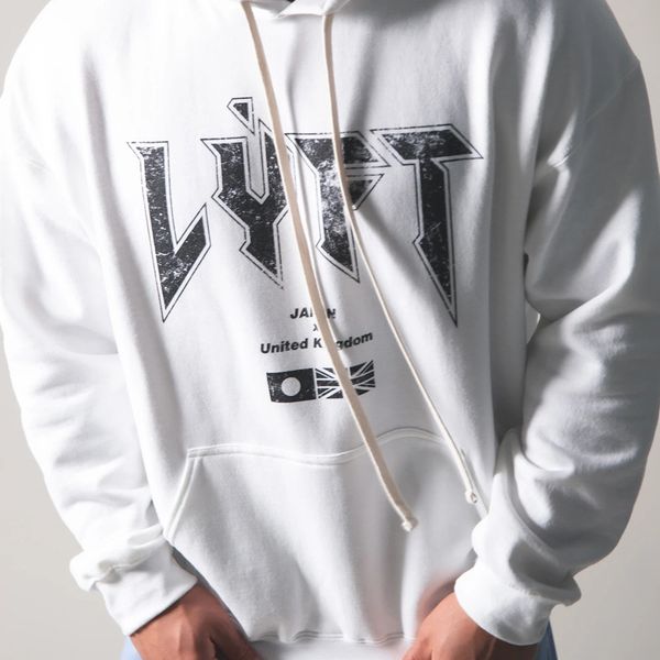 

2020 hooded fitness sport hoodies men running sweatshirt tracksuit gym hoodies sportswear training sweatshirts fitness jackets, White;black