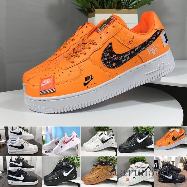 

новый белая х 1 низкий forces mca университета синий mens running обувь спорт модельер кроссовки воздух один дез chaussures обувь hgl-7, Black