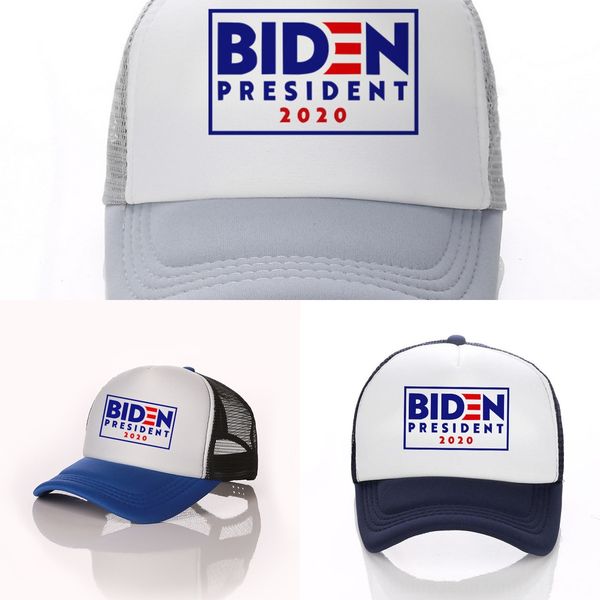 

h8obp joe biden 2020 hat hat election vote biden 2020 cap adjustable president 2020 truckers president cap printed hat party, Blue;gray