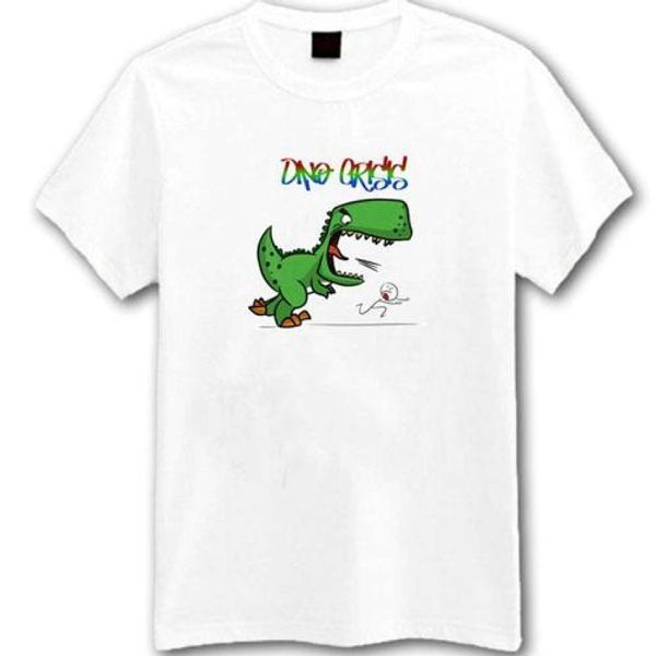 

2020 black/white dino crisis men breathanle casual men tees, Gray;blue