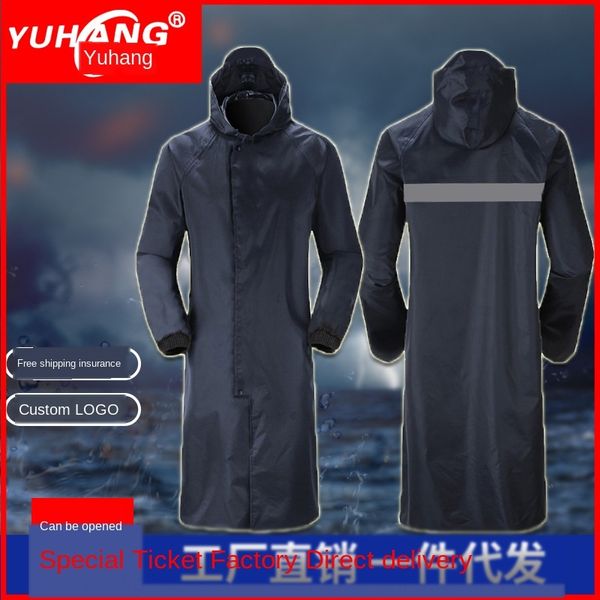

4nhap factory sales poncho jumpsuit reflective electric vehicle cloak windbreaker windbreaker fashion coat electric vehicle sanitation, Red;brown