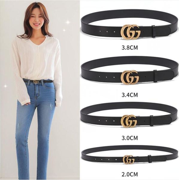 

2020with the leisure smooth buckle belt style men luxury designer brand 1f gg belts 1f cowhide, Blue;gray