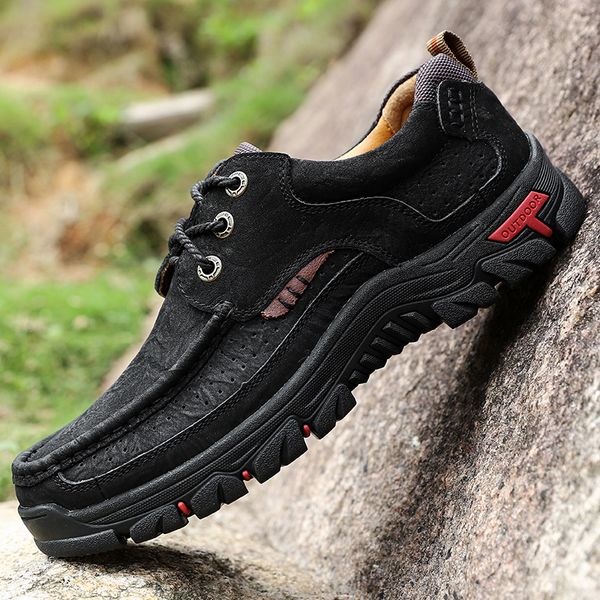 

spring sale casuales mens man men mens flat shoes sports para hombre leather shoe for masculino zapatos leisure male, Black