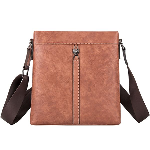 

genuine leather crossbody bags for men messenger bag male men's flap fashion large capacity shoulder bags with zipper design bag