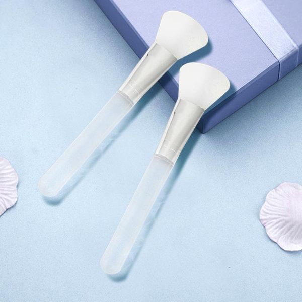 

Easy to clean 3D design Fall resistant Silicone Soft brush head make-up tools Designer Face Mask Apply evenly mask brush