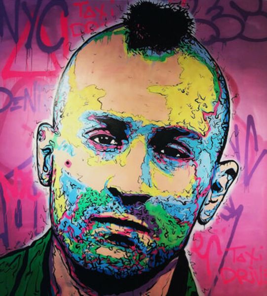 

alec monopoly graffiti art de niro taxi driver home decor handcrafts /hd print oil painting on canvas wall art canvas pictures 1188
