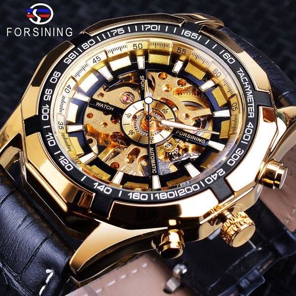 

forsing hollow мужской автоматики watch мужских часы иностранных горячие часы торговля, Slivery;brown