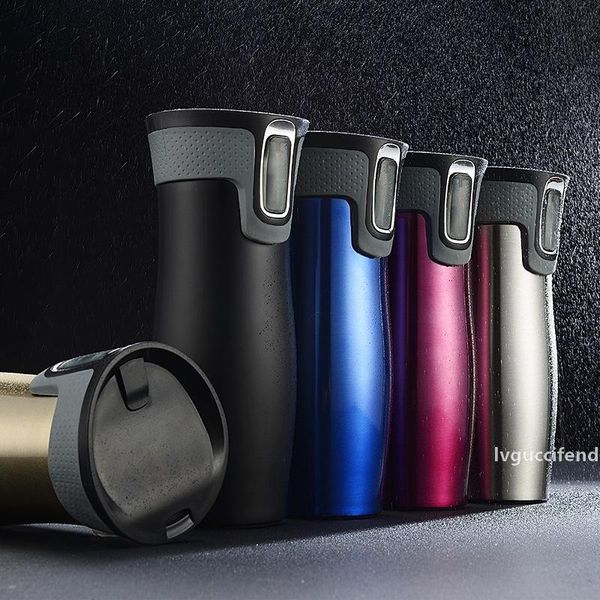 

premium sports water bottle travel coffee mug double walled vacuum insulated travel mug stainless steel flask sports water bottle