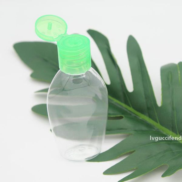 

50ml instant hand sanitizer bottle empty hand wash bottles pet plastic bottle for disinfectant with flip cap