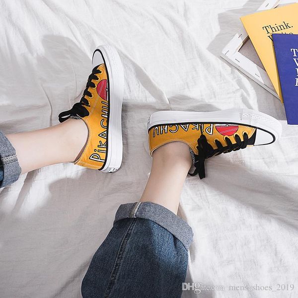 

men women beautiful canva shoes new designer flat shoes red white black orange designer mens womens casual shoes