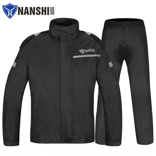 

7pwui raincoat and rain set split waterproof reflective riding motorcycle set pants suit pants suit motorcycle raincoat labor protecti