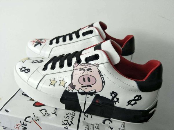 

fashion rock runner camouflage leather sneakers shoes men,women rock studs outdoor casual camustars trainers yhx01, Black