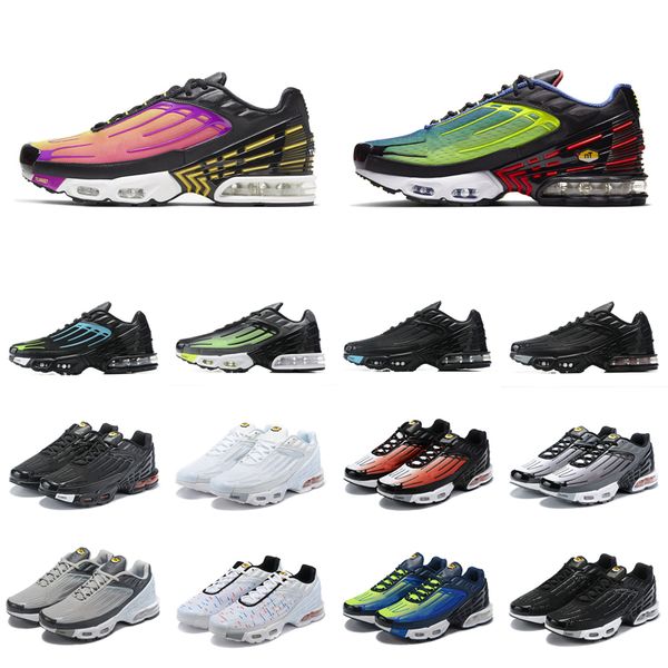 

tn plus 3 точеные кроссовки парашют hyper фиолетовый синий черный вольт красный tn plus iii женщины mens тренеры спорт на открытом воздухе s