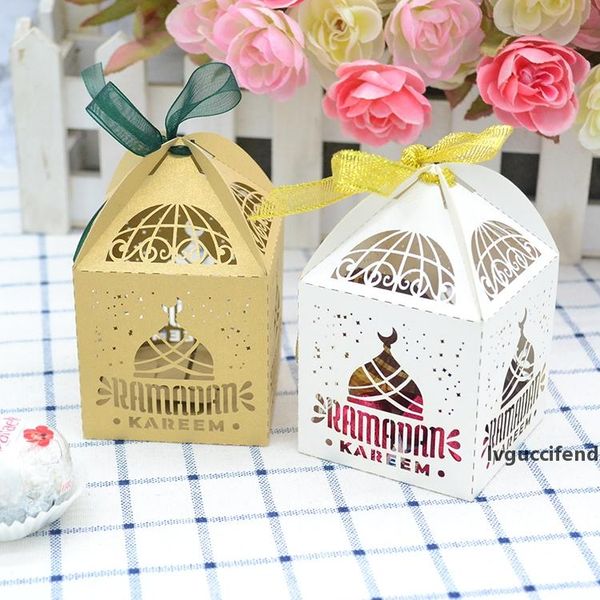 

new style ramadan kareem laser cut islamic blessed gifts box