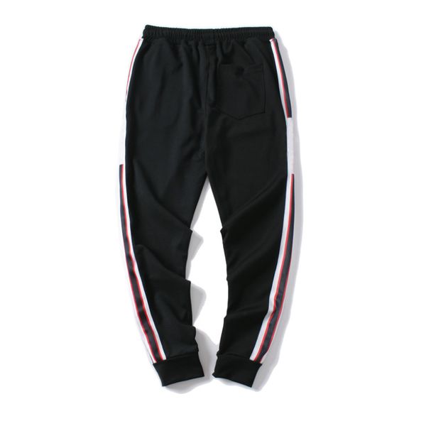 

мужские дизайнерские брюки сделана в италии мужчина новых sweatpants letters printed 19 мода joggers track pant одежда m-2x азиатского разме, Black