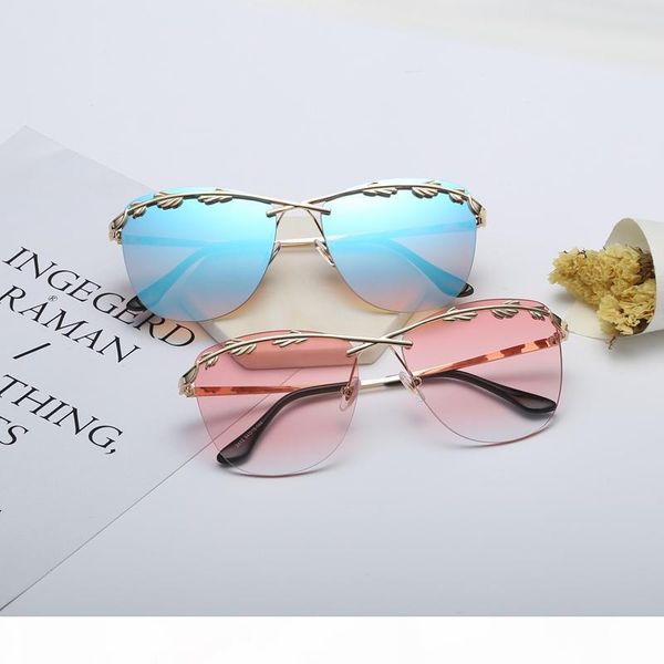 

o 2019 sunglasses women olive leaf street fashion trend street style sun glasses women oversized sun glasses gothic vintage glassdr3571, White;black