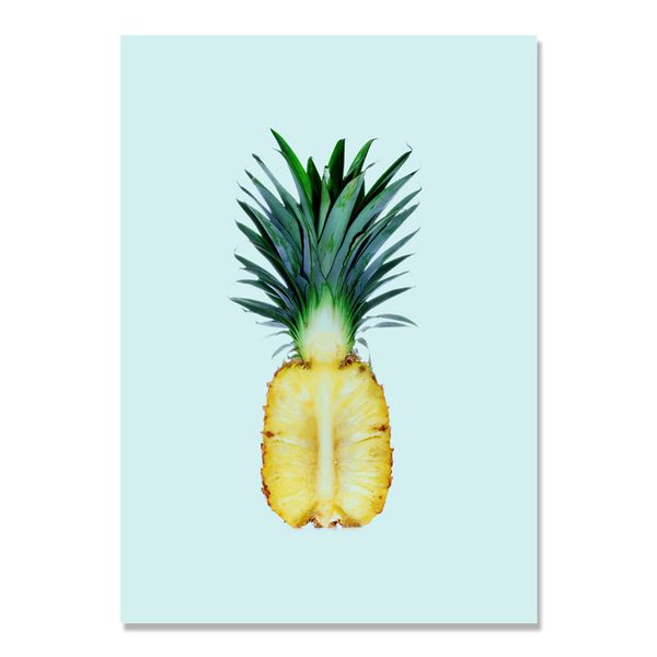 

fruit nordic poster pineapple cuadros decoracion avocado wall pictures for living room banana wall art canvas painting unframed