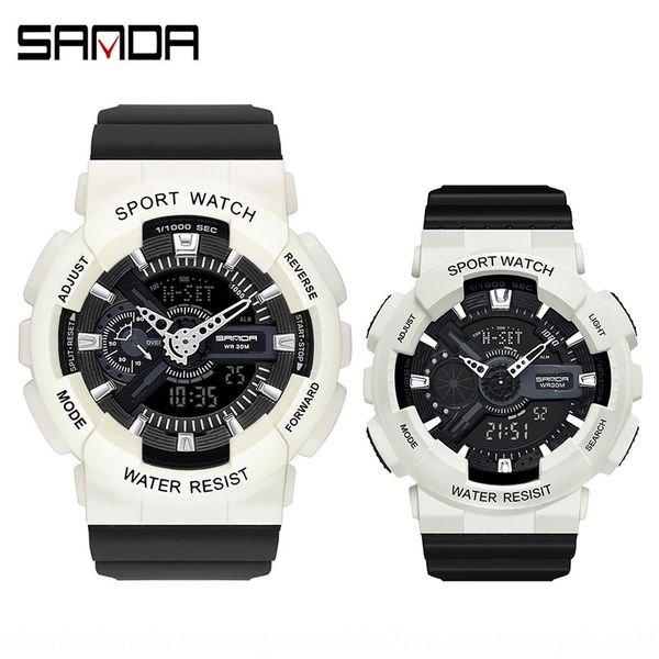 

sunda new electronic watch fashion brand fashion waterproof men's sports couple children's electron electron watch, Blue