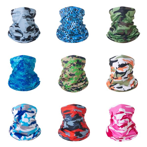 

new arrive seamless neck gaiter camouflage national flag quicky-drying scarf hunting bandanas bicycle head bandana neck er#761, Black
