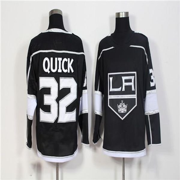 

wayne gretzky la/los angeles kings men women youth jonathan quick 8 drew doughty 77 jeff carter 11 anze kopitar blank hockey jerseys, Black;red