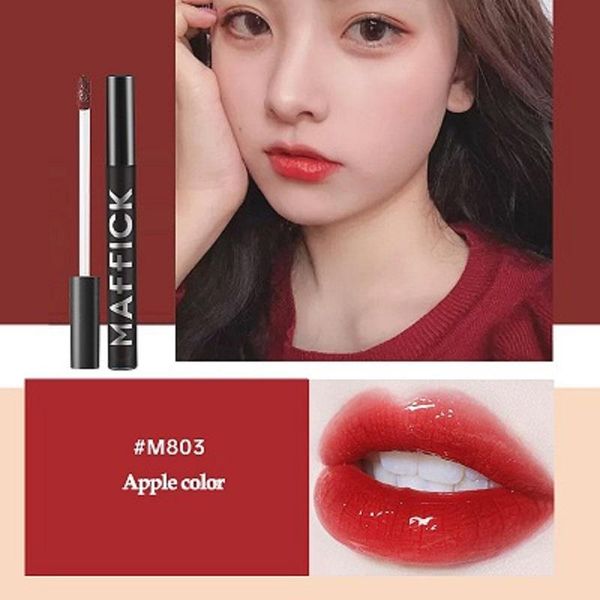 

6colors mirror high color rendering maiden waterproof liquid princess lip glaze cover lip lines for beginners wholesale fairies lipstick