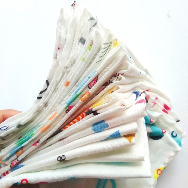 

high density double layer gauze baby handkerchief gauze small square baby new face face towel handkerchief small square towel product