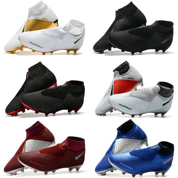 

mens soccer cleats phantom vsn elite df ag sock outdoor soccer shoes x ea sports phantom vision football boots scarpe calcio size 39-45