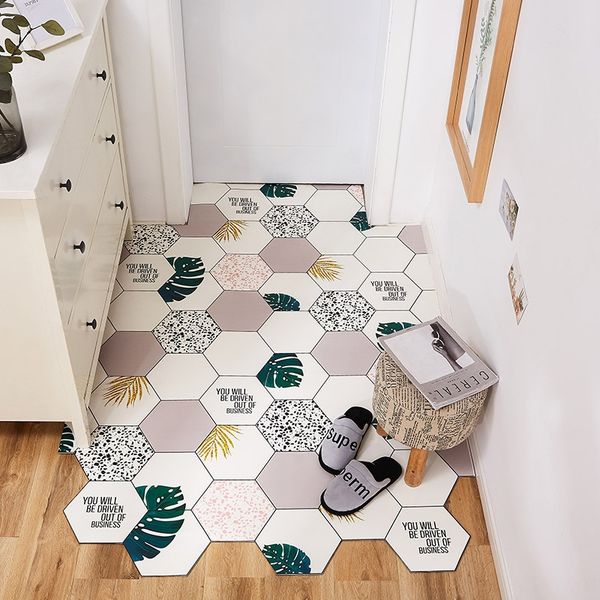 

washable door kitchen carpet carpet door mat non-slip pvc waterproof mat