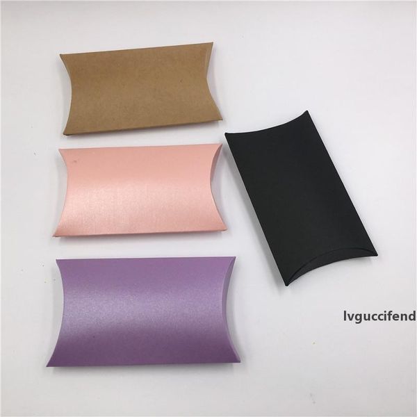 

pillow candy box paperboard candies capacity wedding decoration sweets gift pouch colorful 12.5x7.5x2cm 50pcs/lot