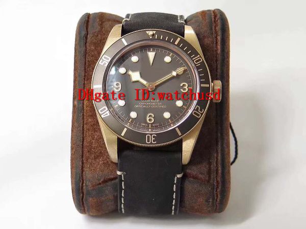 

zf m79250ba-0001 wristwatches brass mens watches luminous casual watch sapphire waterproof swiss 2824 automatic mechanical solid case back, Slivery;brown