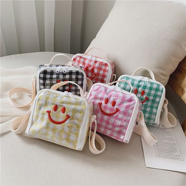 

xyh7h korean satchel satchel style children 2020 new fashion versatile single shoulder crossbody bag cute mini smiley accessories bag female