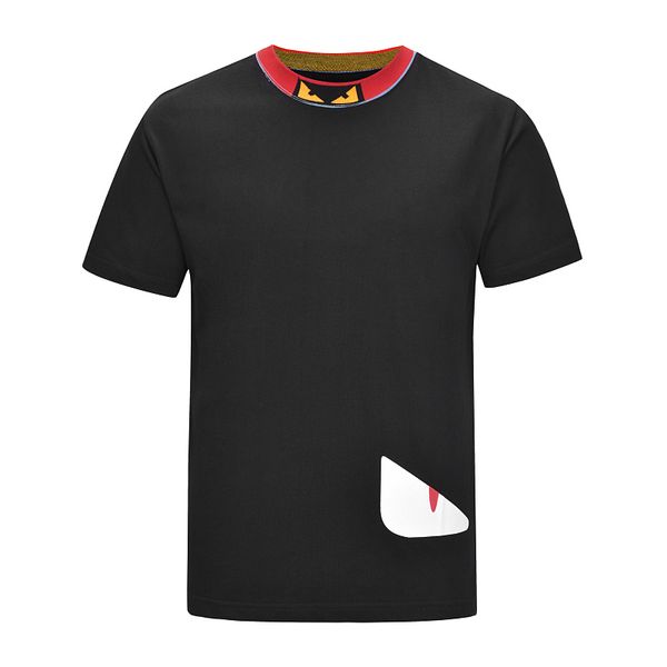 

casual mens designers t shirts summer t shirt crane printing designers t shirt hip hop fashion men women short sleeve tees size m-3xl, White;black