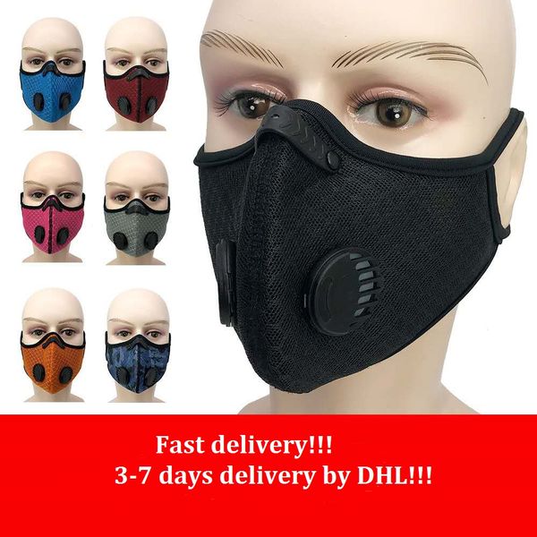 

fast deliverypm2.5 activated carbon ride dust mask anti fog ride mouth mask by dhl