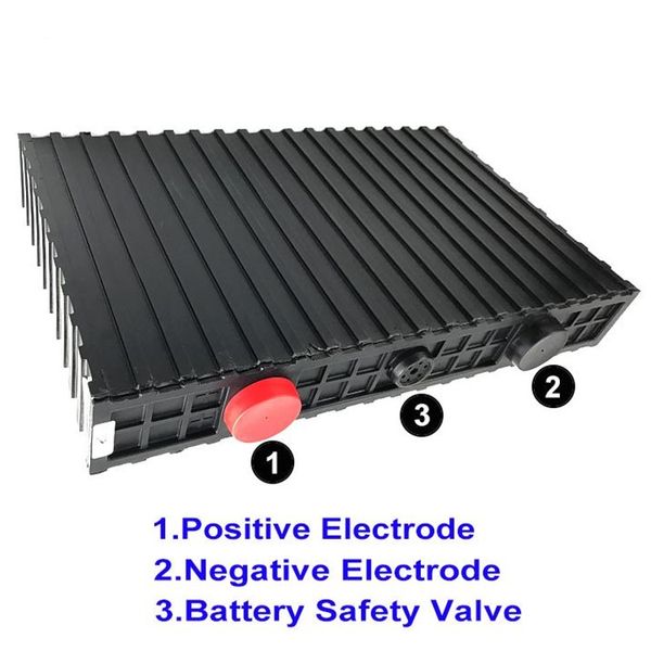 US EU Tax free originale SP 4PCS un lotto 3.2v 400AH LiFePO4 batteria ricaricabile agli ioni di litio a celle prismatiche per la batteria del sistema solare