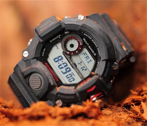 

новый светодиодный дисплей прибытия мужские часы авто дата открытый цифровой shock наручные часы водостойкой фабрика оптовая часы хорошие по, Slivery;brown