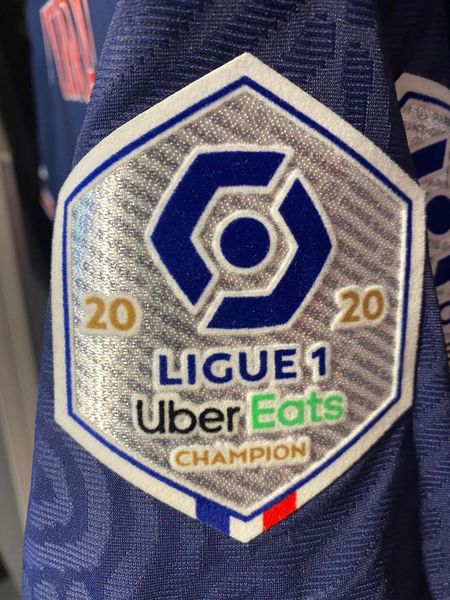 

2020 ligue 1 champion patch league champions iron on soccer parches