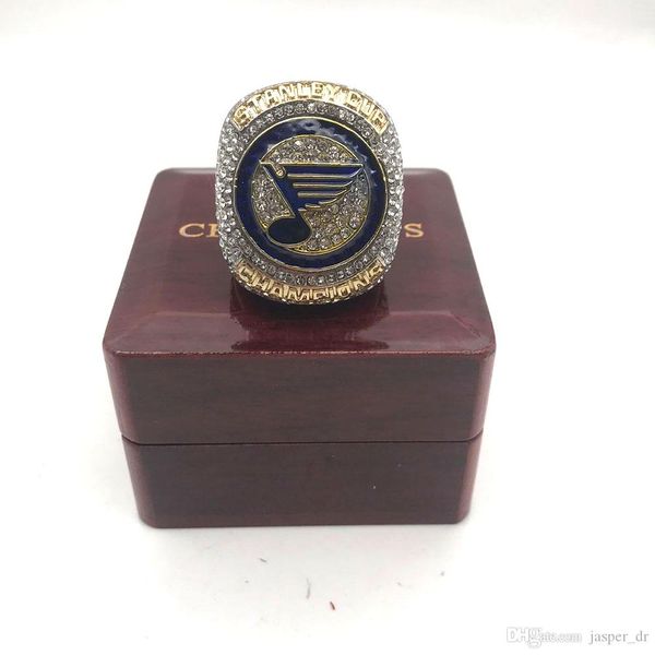

wholesale 2019 st louis blues stanley cup championship ring, Silver