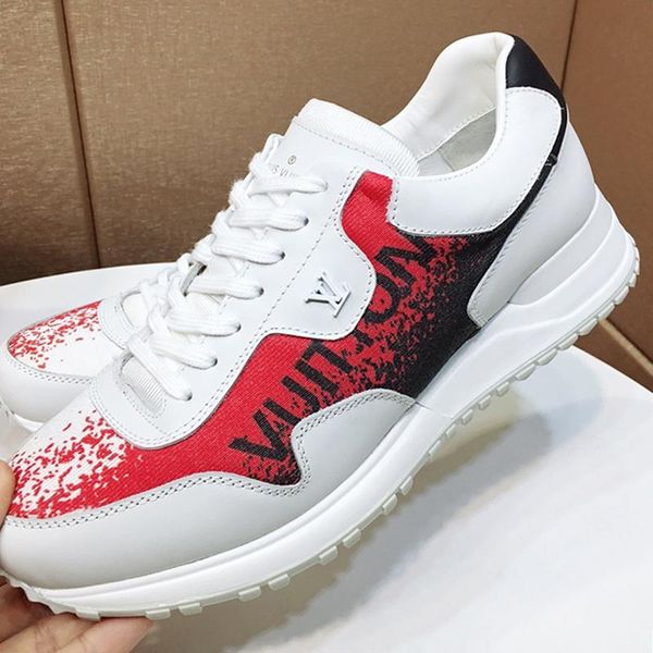 

2021 casual mens shoes breathable flats fashion footwears with box male fintness athletic design scarpe da uomo men shoes luxury design fast