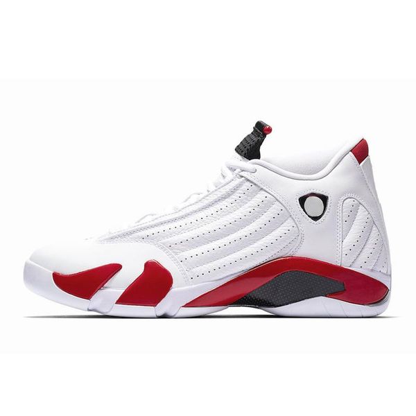 

new 14 14s men basketball shoes se rojo negro varsity roya black toe last smens fashion sports shoes outdoor shoes 40-47 schoenen, White;red