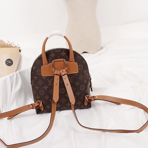 

new arrival women bag luxury designer backpacks leather womens travel rucksack ladies vintage retro style shoulder bags with origin box